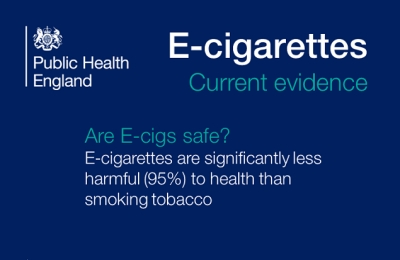 Evidence from Public Health England Reinforces Vaping as an Option to Stop Smoking